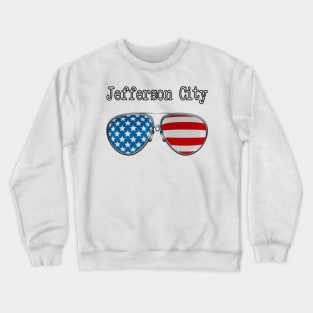 AMERICA PILOT GLASSES JEFFERSON CITY Crewneck Sweatshirt